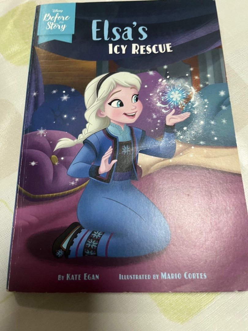 Elsa’s Icy Rescue, 興趣及遊戲, 書本 & 文具, 小說 & 故事書 Carousell