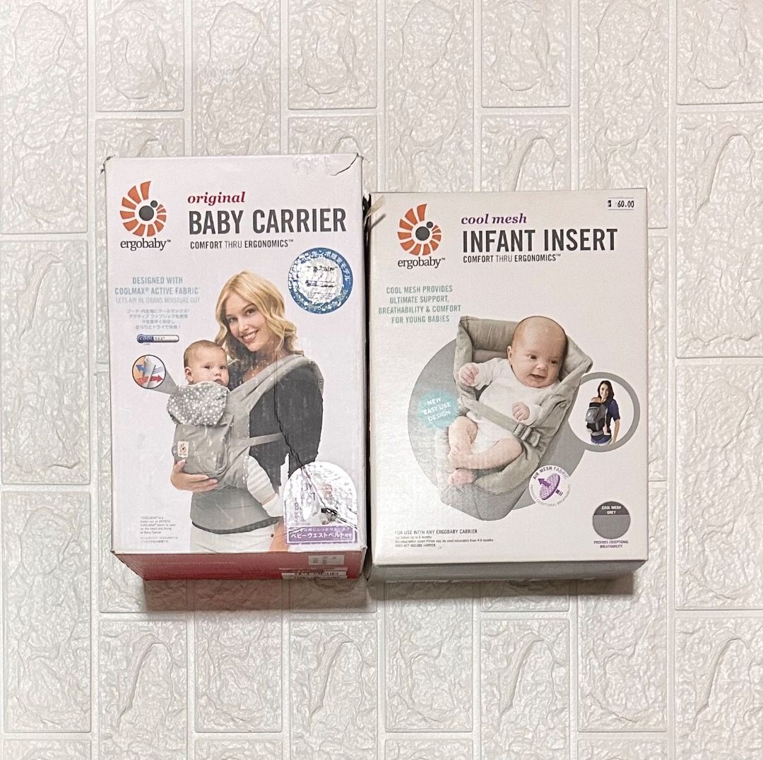 Ergobaby easy use design original infant insert top