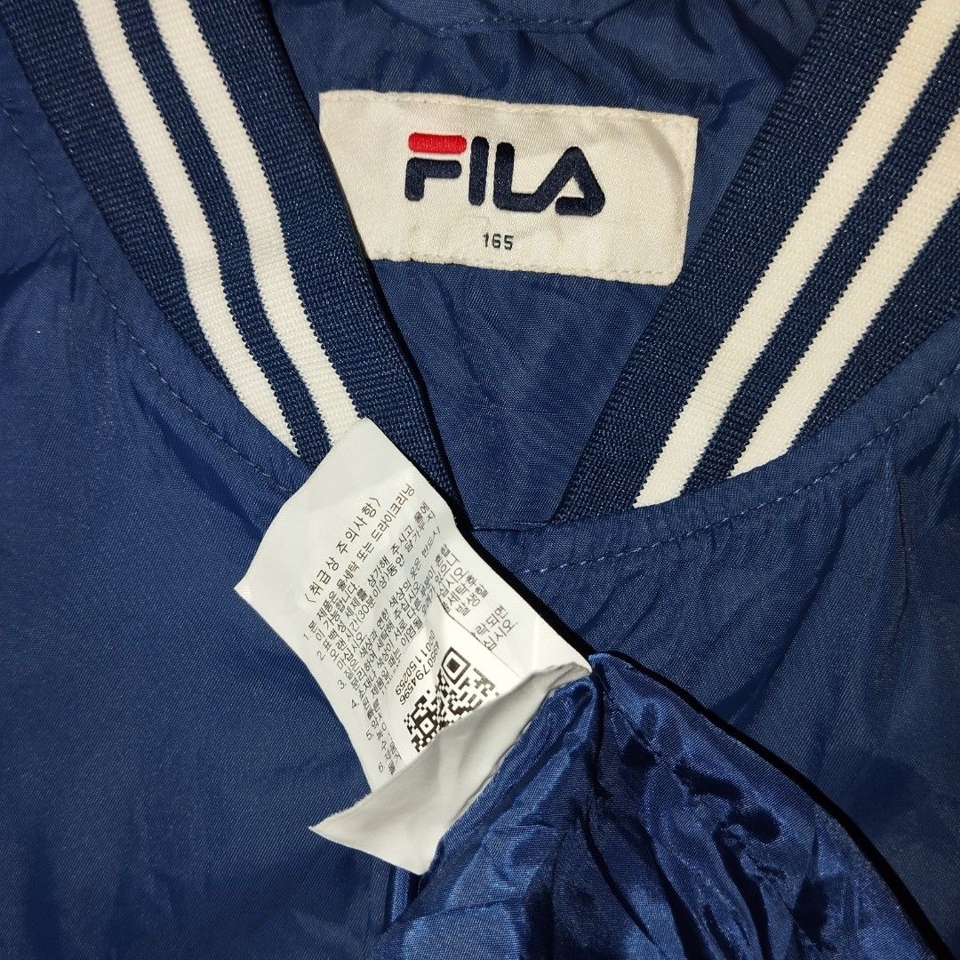 FILA Skyler Navy Bomber Jacket