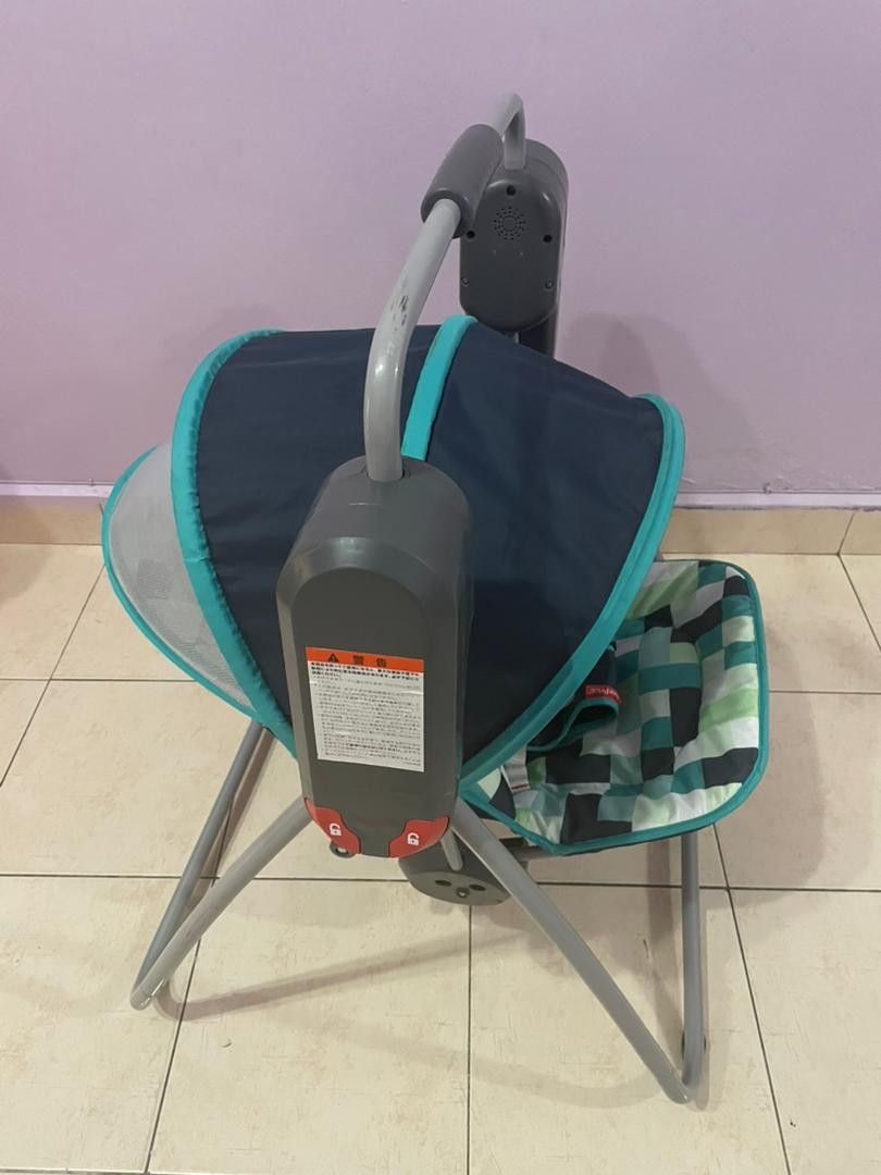 Fisher price on the go cheap swing