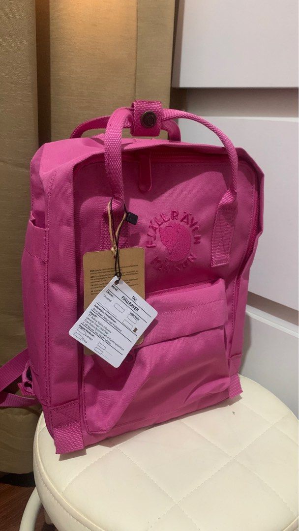 Bisa nyicil di Shopee Fjallraven Re Kanken Mini Backpack Pink
