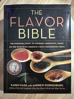 Flavor Bible Cookbook Culinary Arts