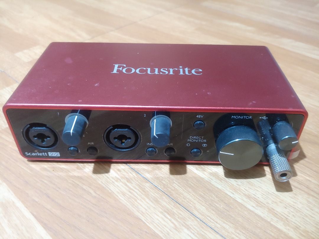 Focusrite Scarlett 2i2 3rd Gen USB Audio Interface (Category: Musical Instruments) located in Marikina City. Submitted by superianjer (Listing ID 1260626344, Image 2). Description: Selling my lightly used Focusrite Scarlett 2i2 3rd Gen USB Audio Interface. RFS: Rarely used. Purchased to start producing music but got busy with work and other activities. Only used the item a few times during setup and testing. Two of the best performing Scarlett mi