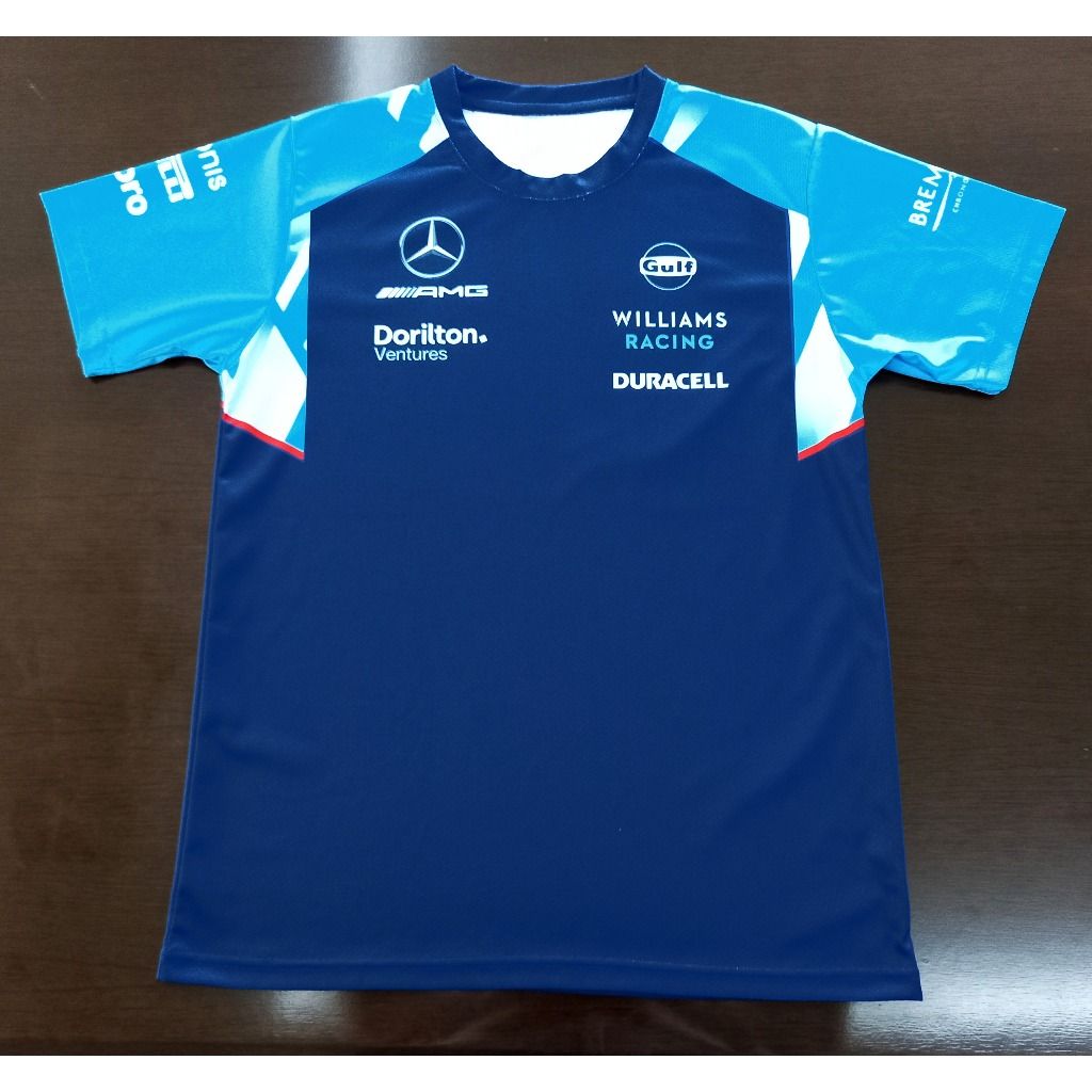 Formula F1 Williams Racing Jersey, Men's Fashion, Activewear on
