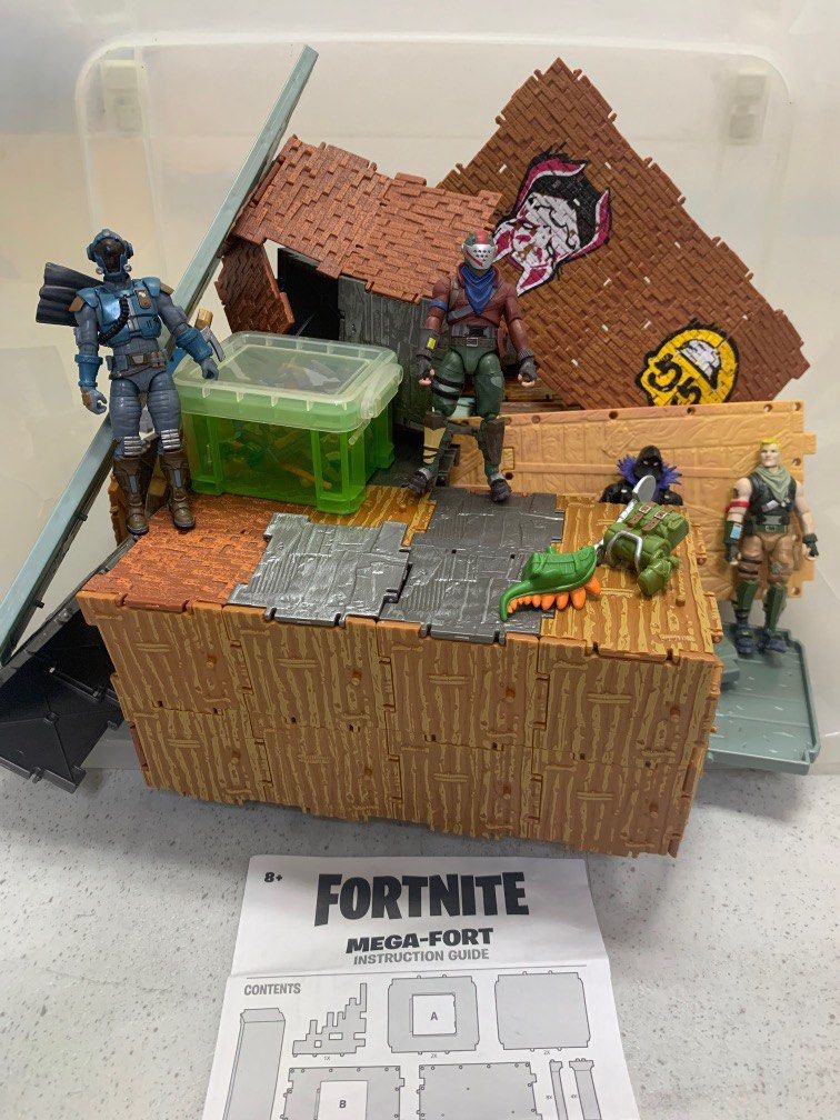 Fortnite toys builder set sales