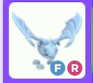 Adopt Me Pets Figures Shadow Dragonfrost Dragonbat 