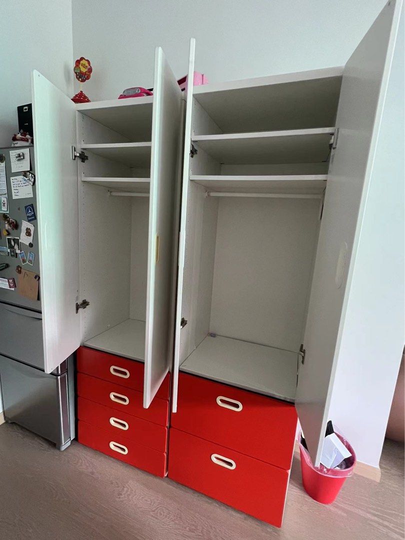 Free IKEA wardrobes, 傢俬＆家居, 傢俬, 櫃子、組合櫃及置物架 Carousell