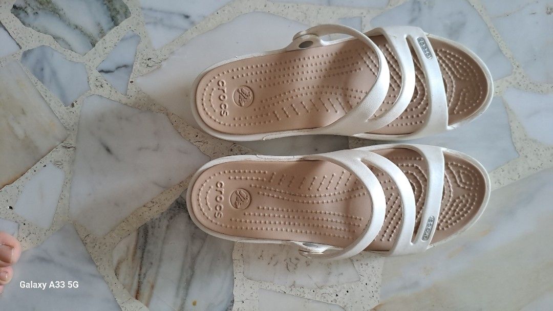 Free ladies sandals bata and crocs Women s Fashion Footwear
