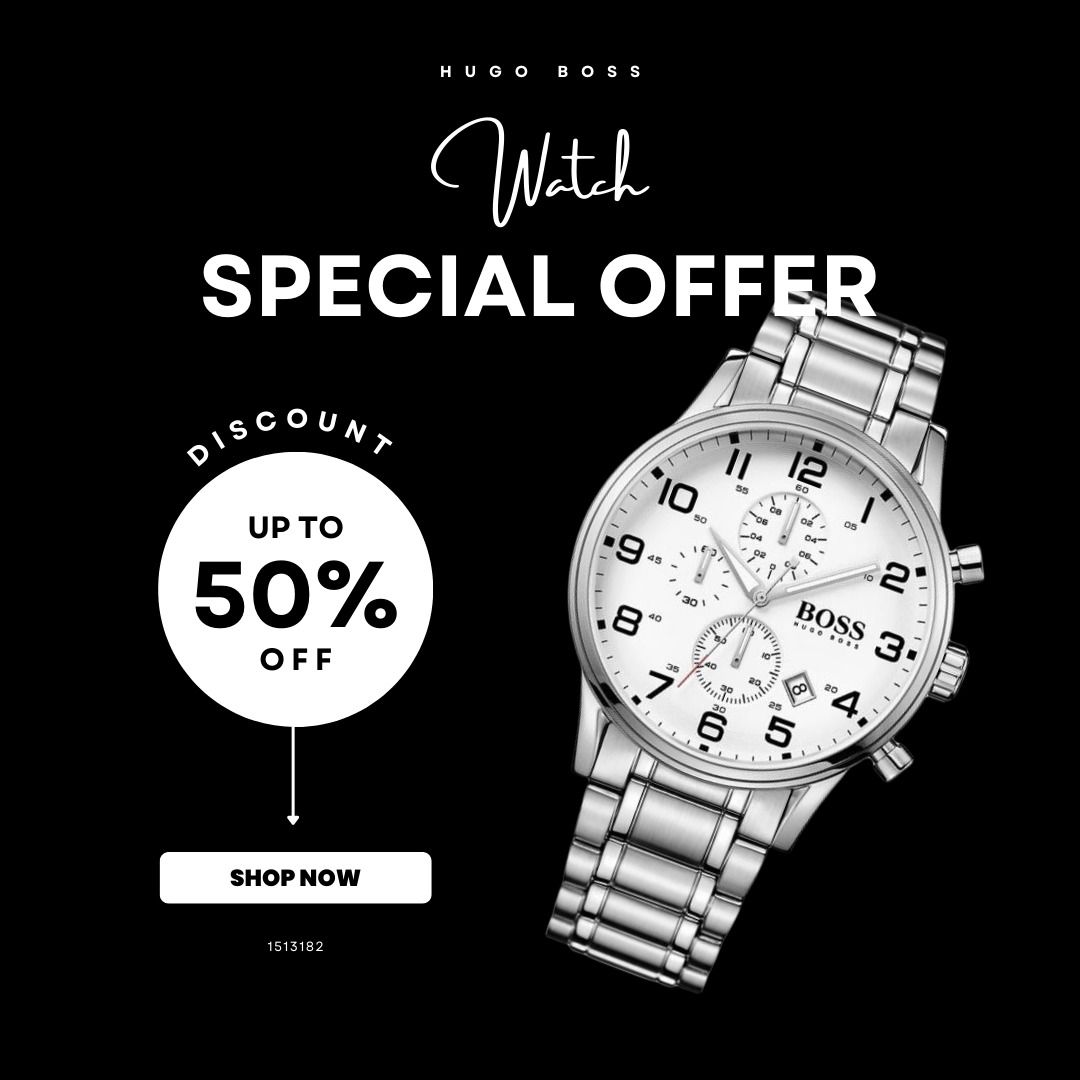 Hugo boss best sale aeroliner watch