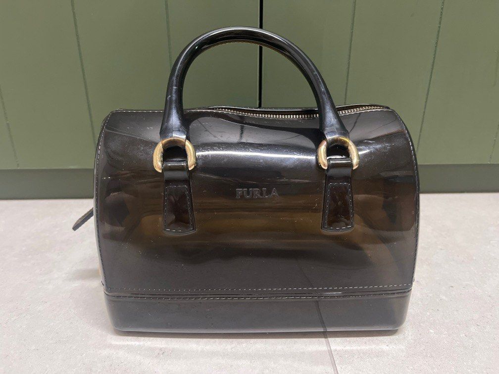 Furla clear candy store bag