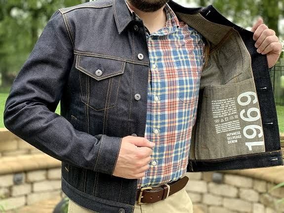 Gap hot sale selvedge jacket