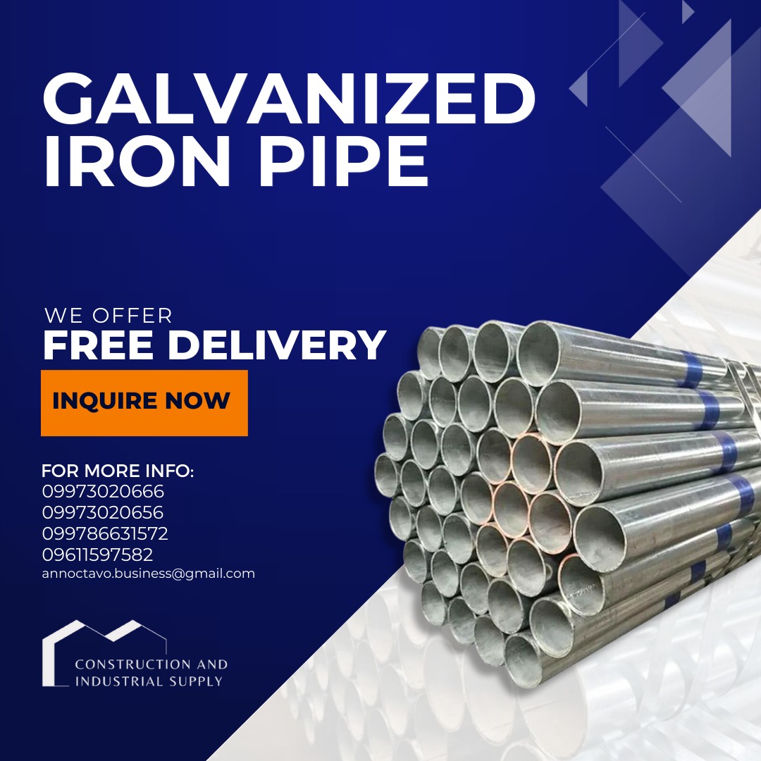 Gi Pipe Galvanized Iron Pipe Pipes Plumbing Pipe Water Pipe Pipe System Plumbing