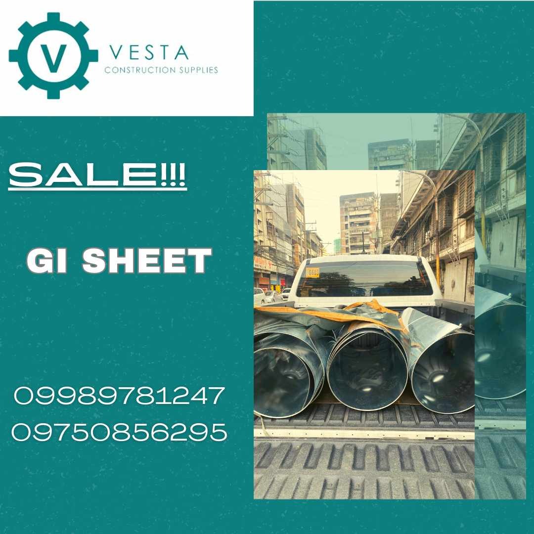 G.I SHEET, Commercial & Industrial, Construction & Building Materials on Carousell