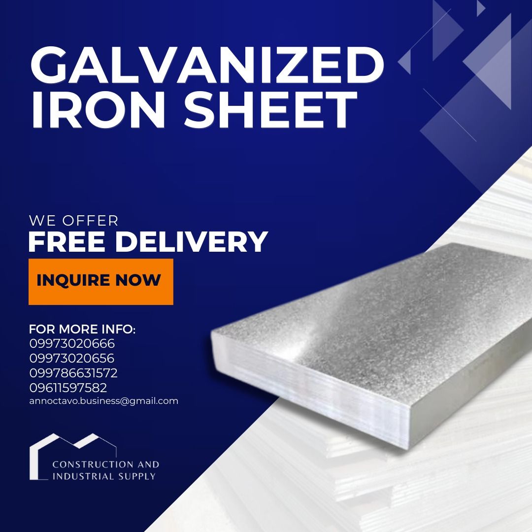 GI Sheet Galvanized Iron Sheet Steel Sheet Metal Sheet Metal
