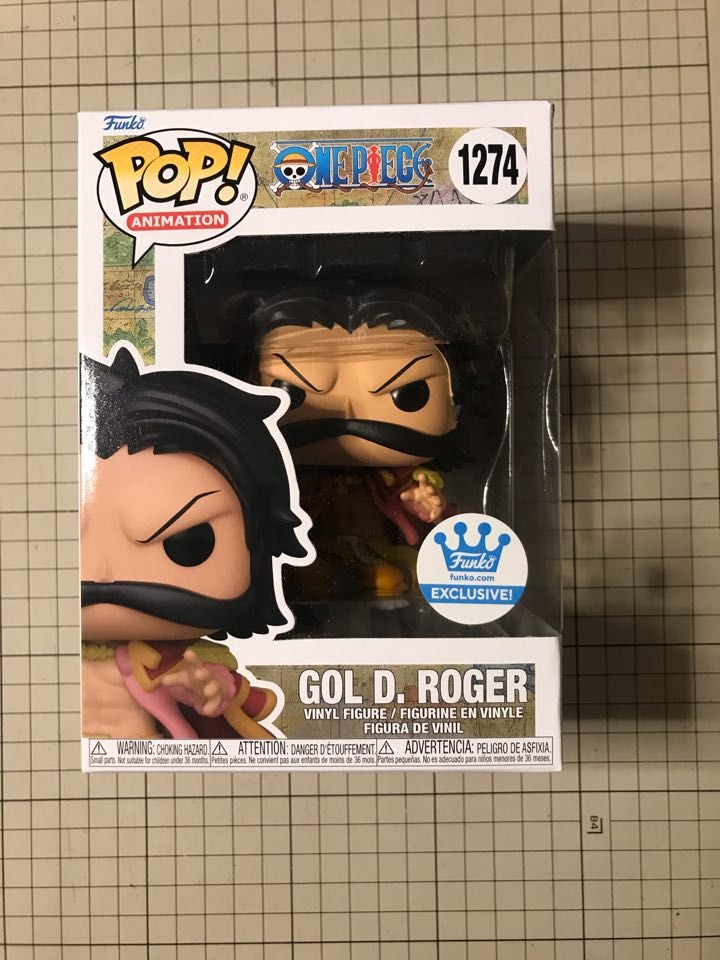Funko Pop! One Piece Gol D. Roger 1274 Exclusivo Chase Original - Moça
