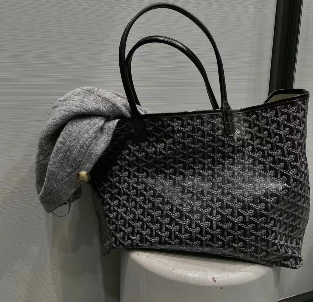 Black Goyard, Women's Fashion, Bags & Wallets, Tote Bags on Carousell