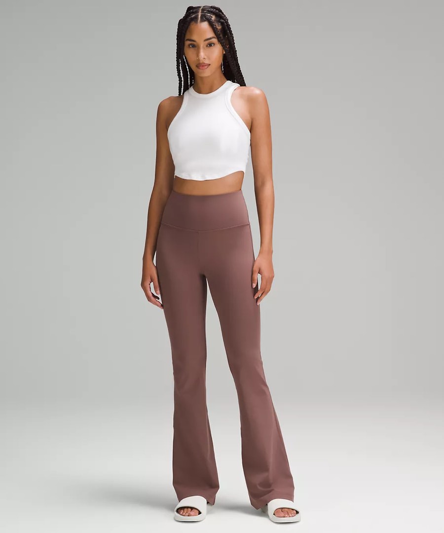 Groove SHR Flared Pant Nulu (Regular Fit), Women's Fashion, Activewear on  Carousell