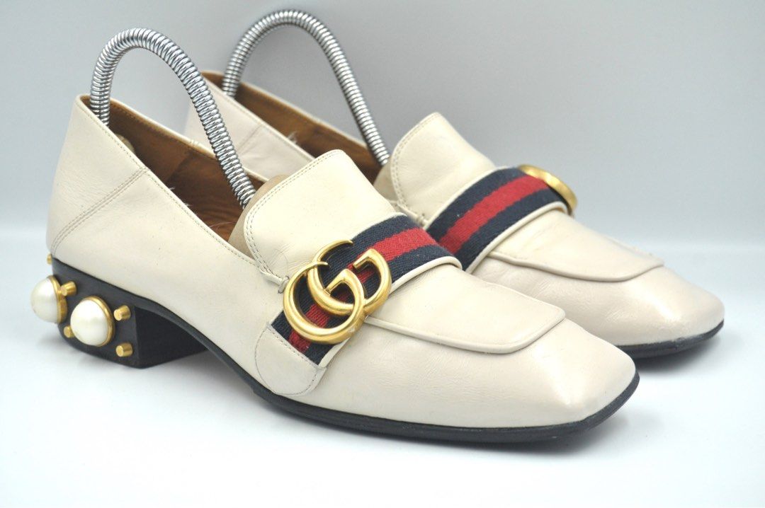 Gucci peyton pearl loafer deals
