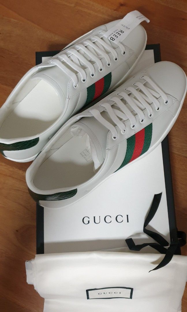 Gucci sneakers red outlet and green