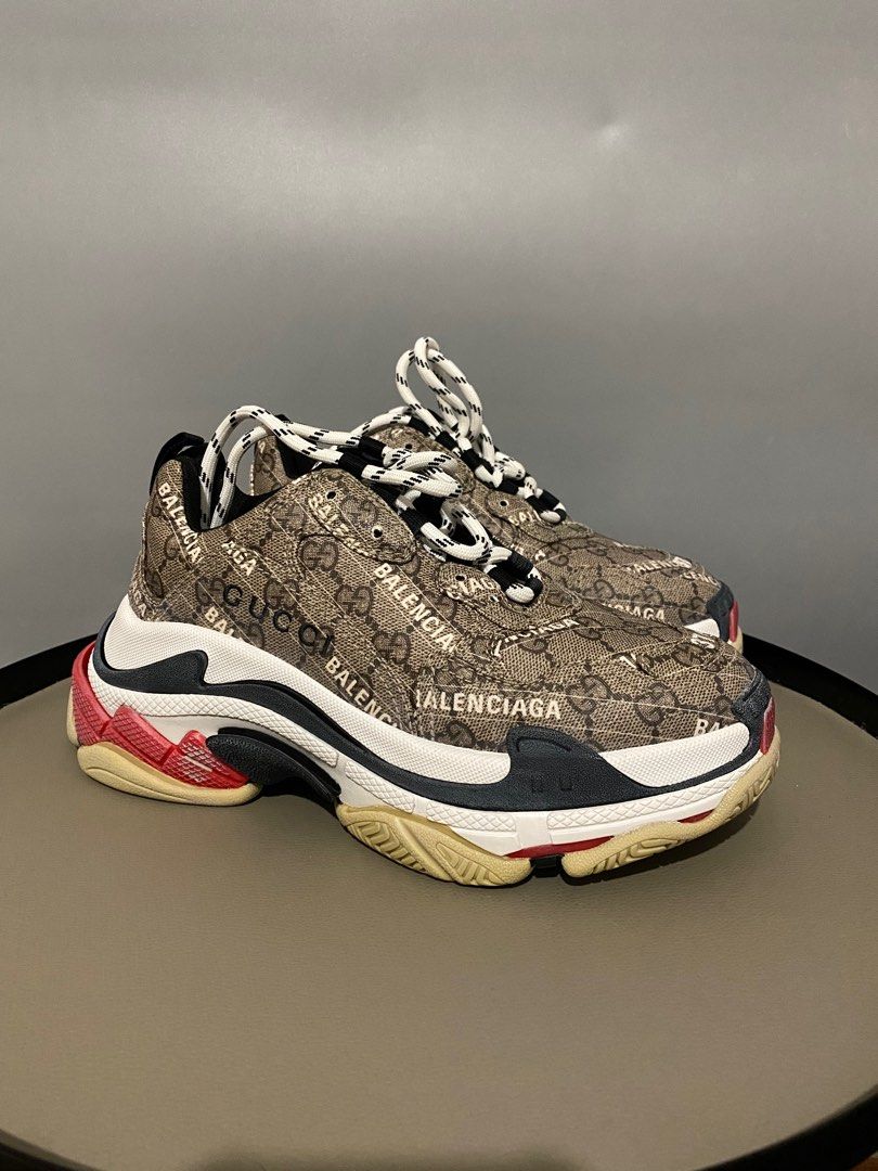 Gucci x balenciaga triple s price top