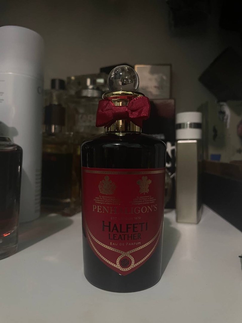 penhaligon's halfeti leather sample