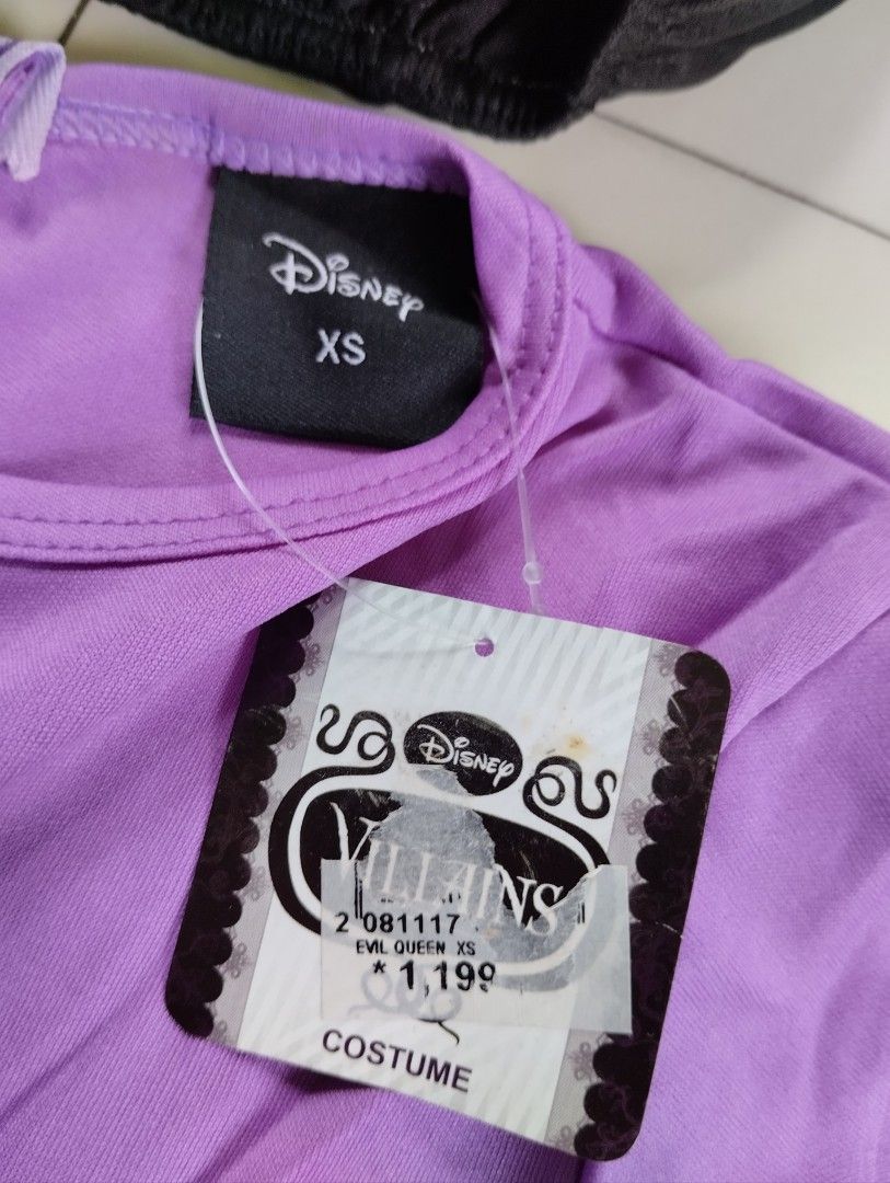 DISNEY SNOW WHITE EVIL QUEEN WICKED WITCH VILLAIN Halloween Costume for