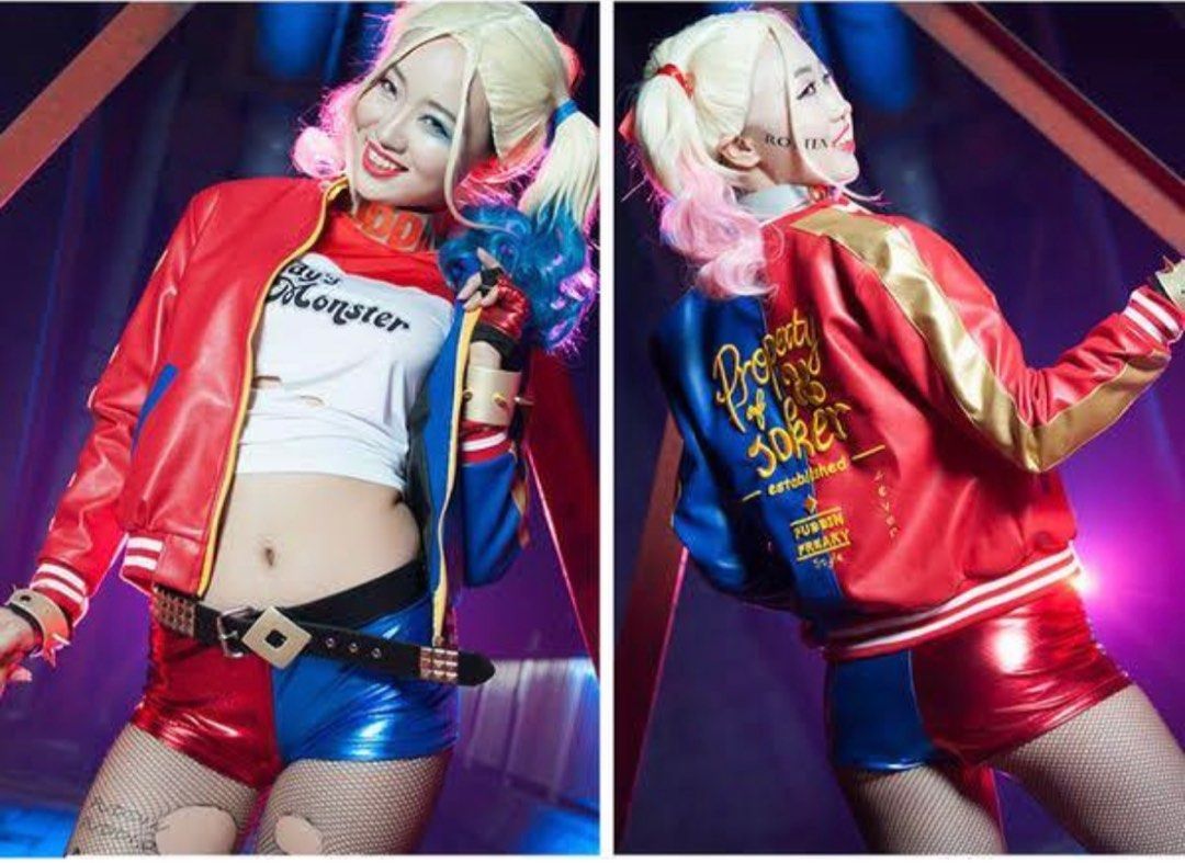 Harley Quinn costume, Women's Fashion, Dresses & Sets, Sets or Coordinates  on Carousell