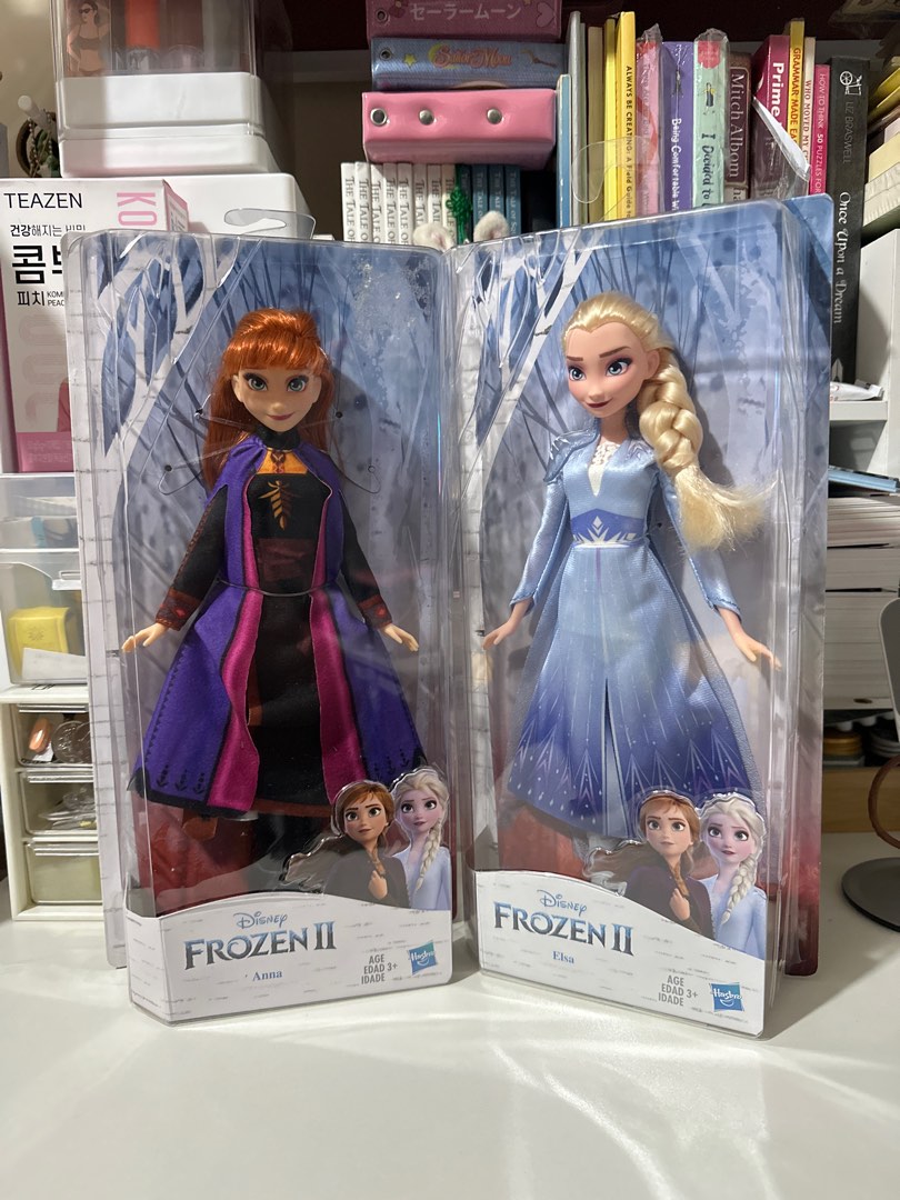 Hasbro Frozen II dolls, Hobbies & Toys, Toys & Games on Carousell