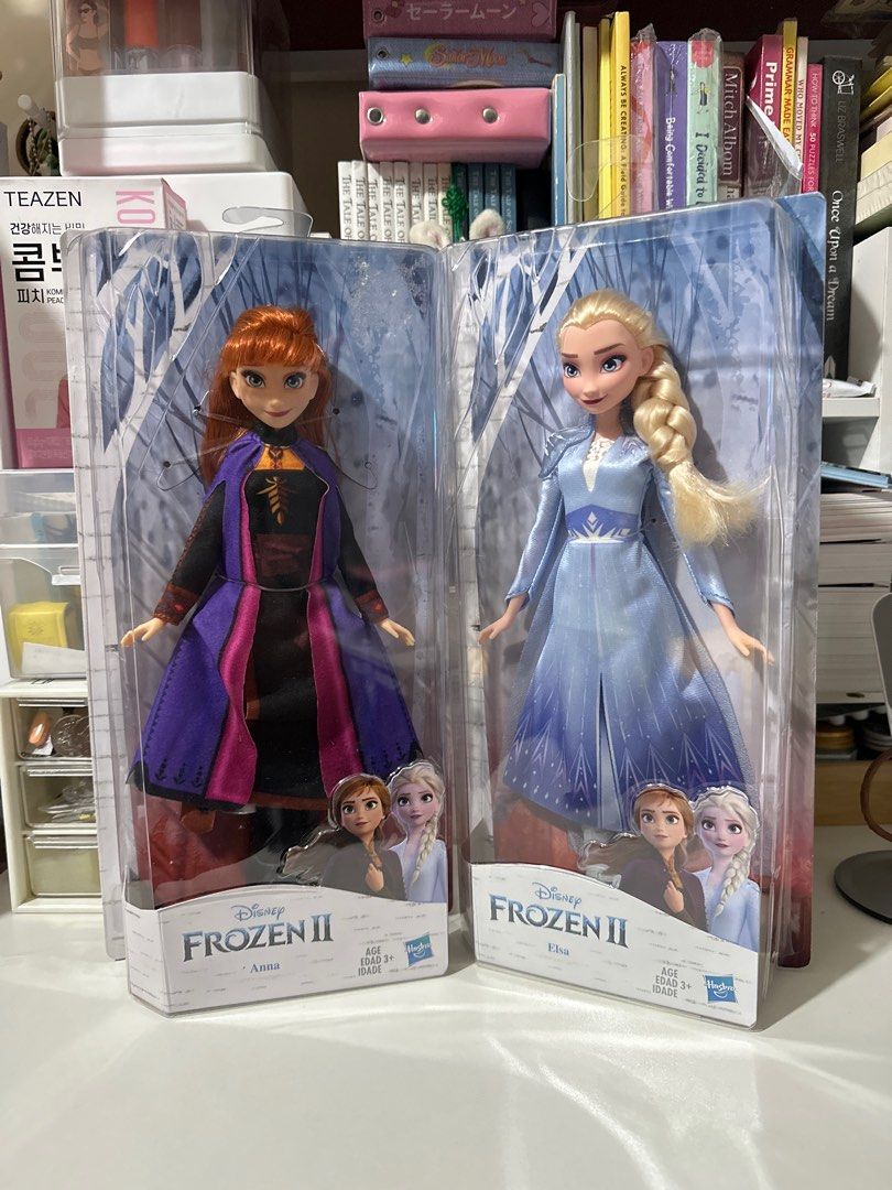 Hasbro Frozen II dolls Hobbies Toys Toys Games on Carousell