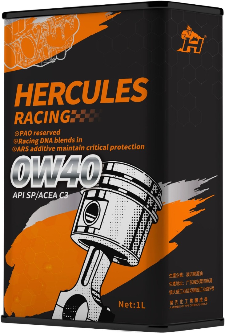 HERCULES Lube Oil Racing 0W40 Ultimate Performance 1 Litre, 汽車配件
