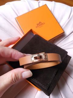 HERMES 2022 Kelly Gourmette Bracelet 18K Rose Gold & Diamonds *New -  Timeless Luxuries