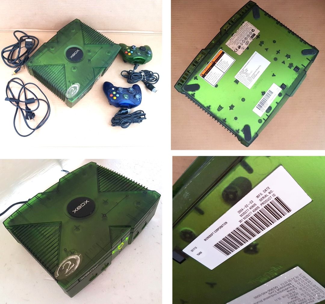 Highly Prized Collectibles, Halo Special Edition Xbox Game Console System, Extremely Rare