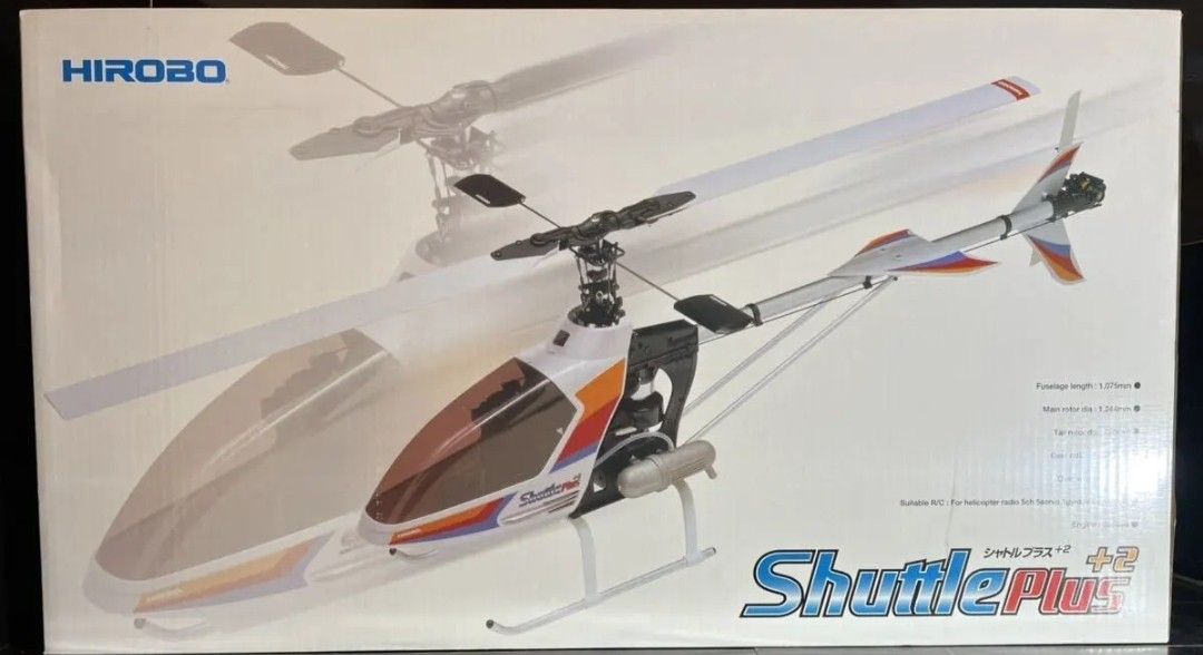 HIROBO RC Helicopter Shuttle Plus+2 OS32SXH 0412957 Model Kit from