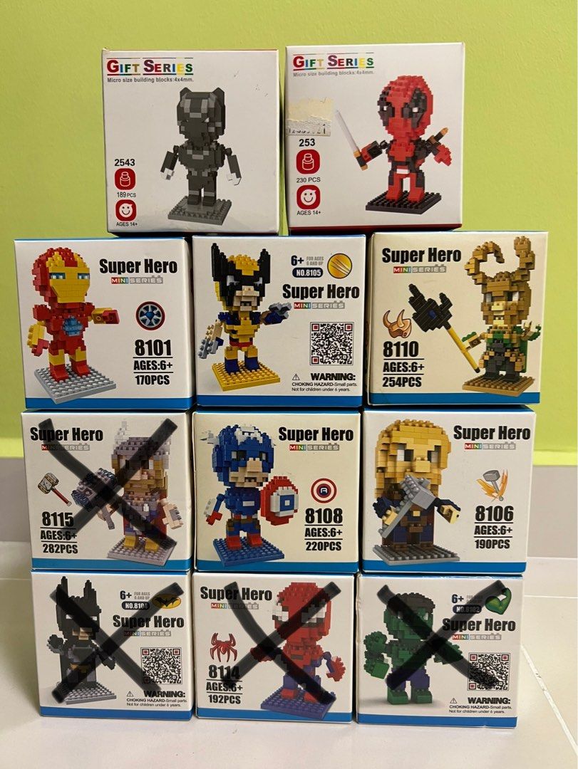 Hsanhe lego hotsell super hero