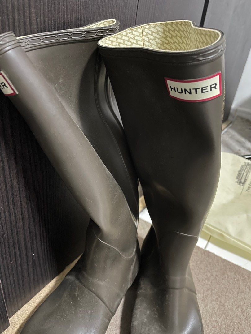 Used hunter on sale rain boots