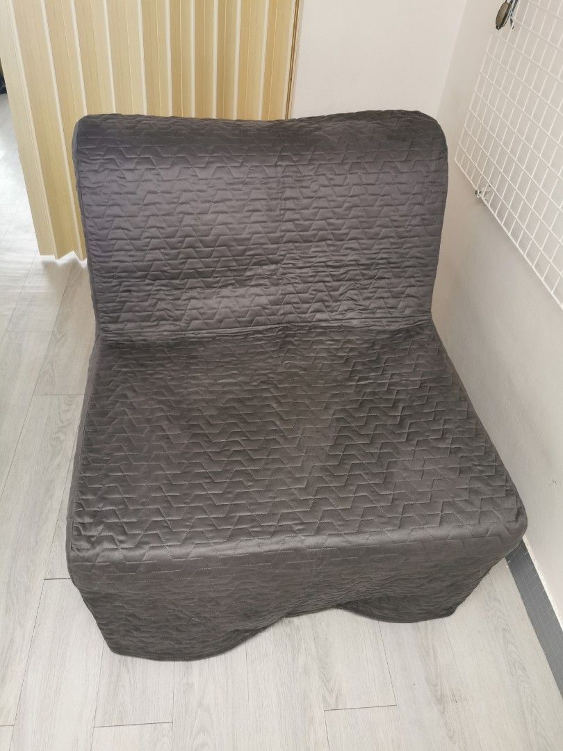 Ikea Lycksele Single Sofa Bed, 傢俬＆家居, 傢俬, 床架及床褥 Carousell