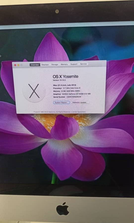 日本最大の Macデスクトップ Apple iMac 2012 Yosemite Mac ...