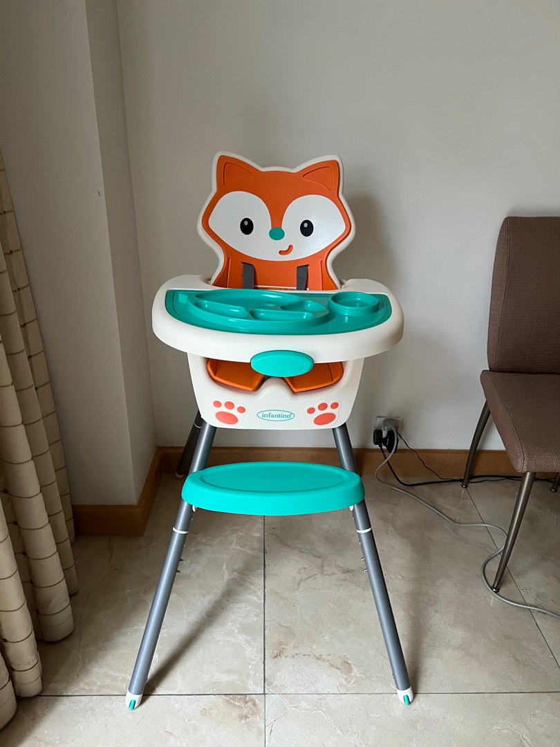 Infantino High Chair, 兒童＆孕婦用品, 護理及餵哺, 護理及餵哺 嬰兒高腳椅 Carousell