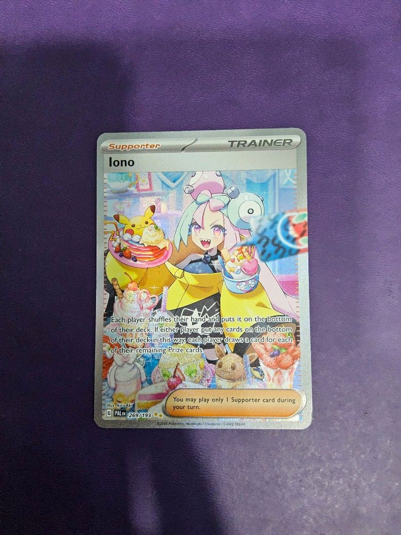 pokemon go packs rare cards 237/091 Iono main image 0