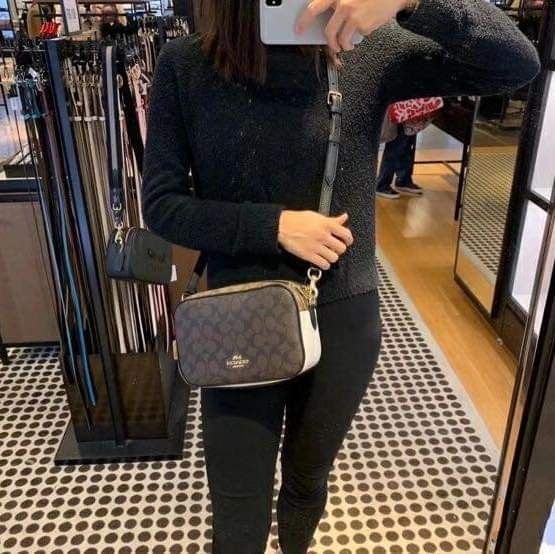 Coach leather jes crossbody best sale