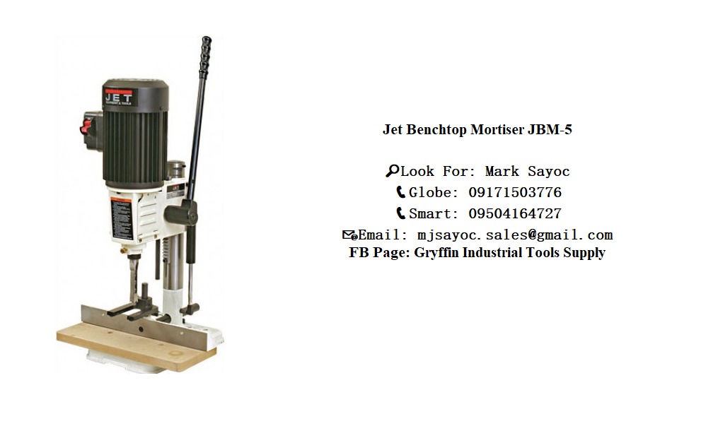 Jet Benchtop Mortiser JBM5, Commercial & Industrial, Industrial