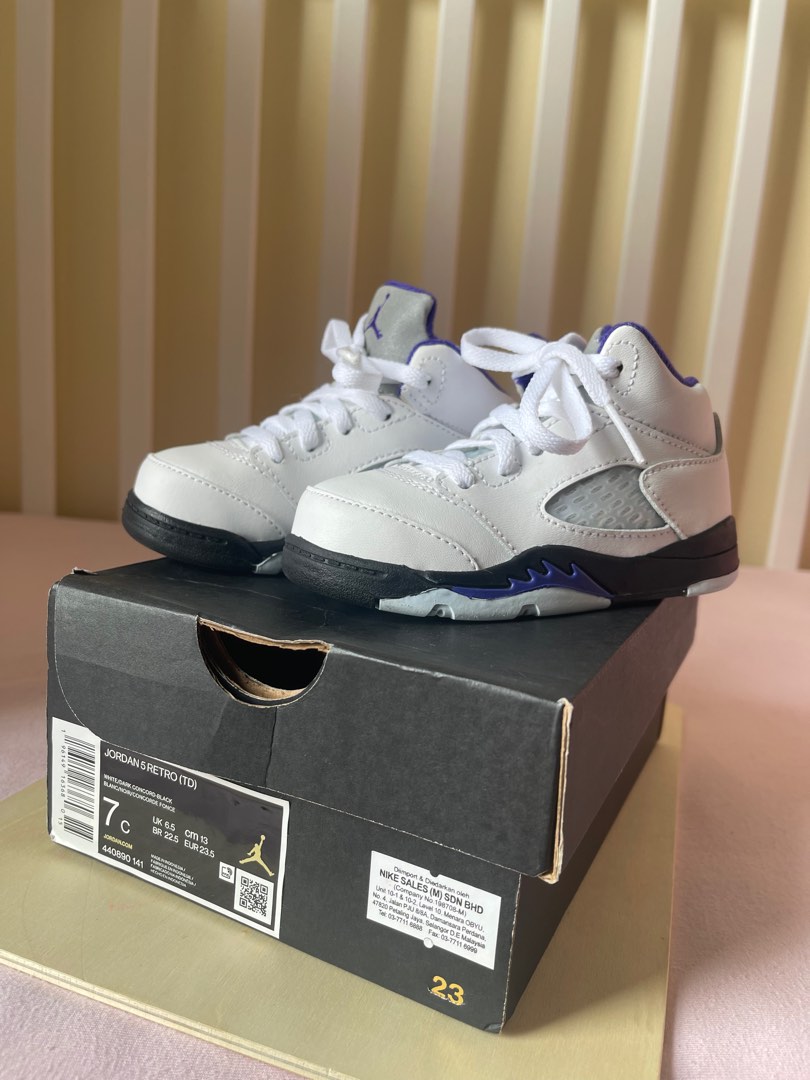 Jordan 5 Retro TD Babies Kids Babies Kids Fashion on