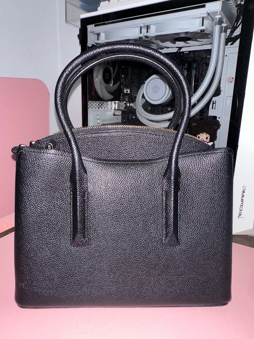 Medium margaux leather satchel store