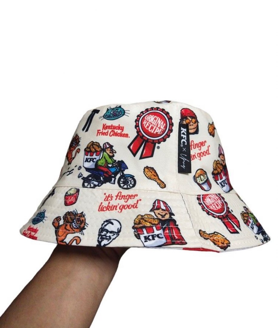 KFC Bucket Hat 2023, Men's Fashion, Watches & Accessories, Cap & Hats