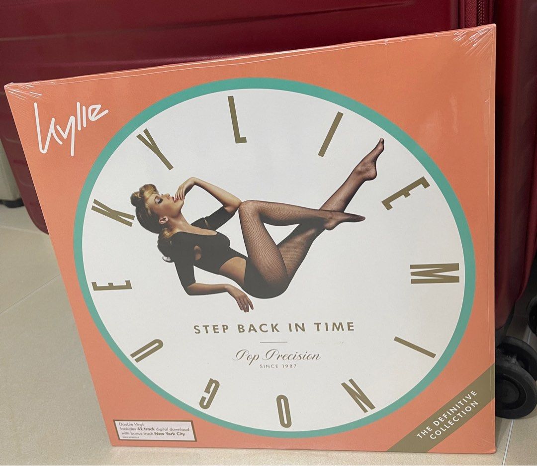 Kylie Minogue LP Vinyl Record - Step Back In Time: The Definitive