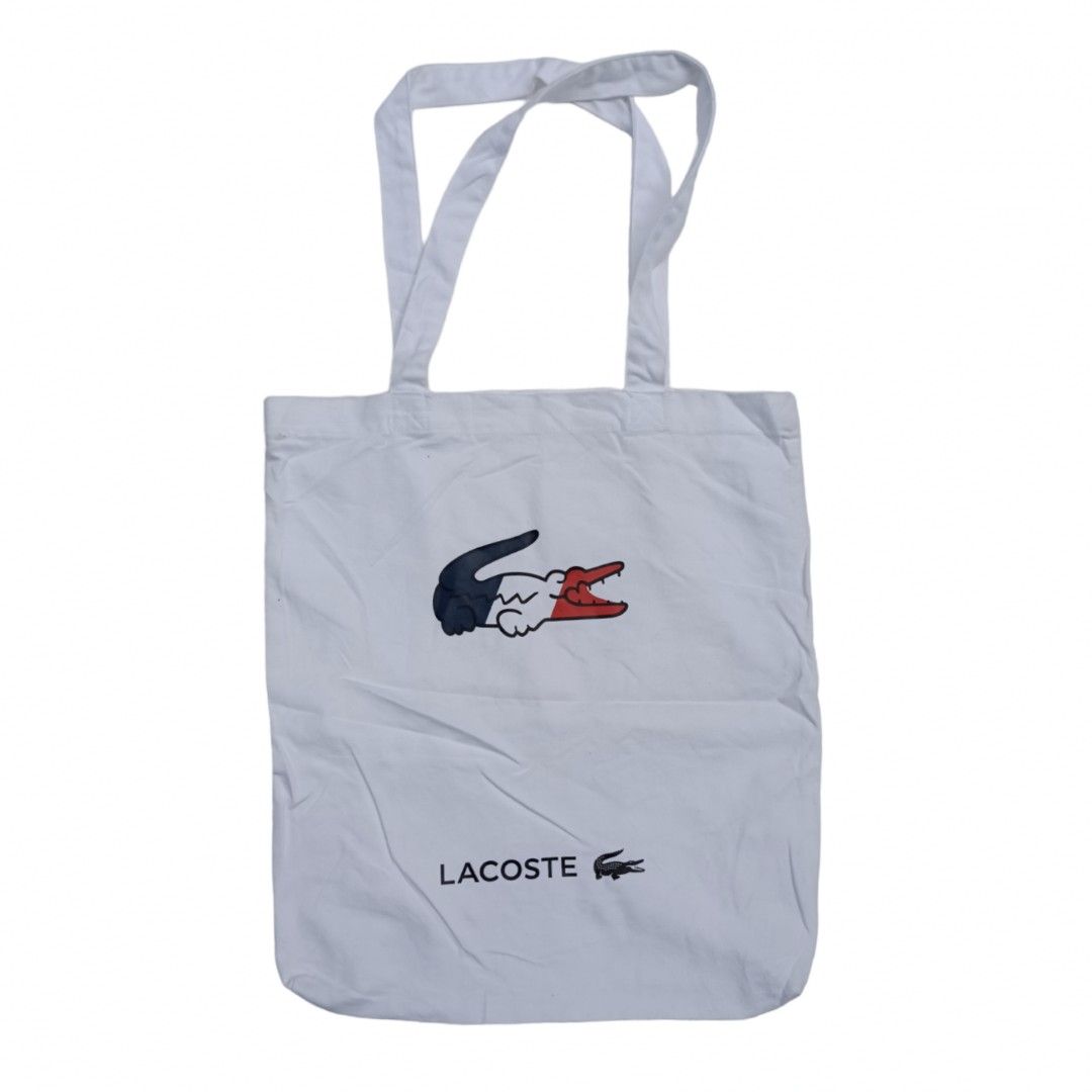 Lacoste Reversible tote bag, Luxury, Bags & Wallets on Carousell