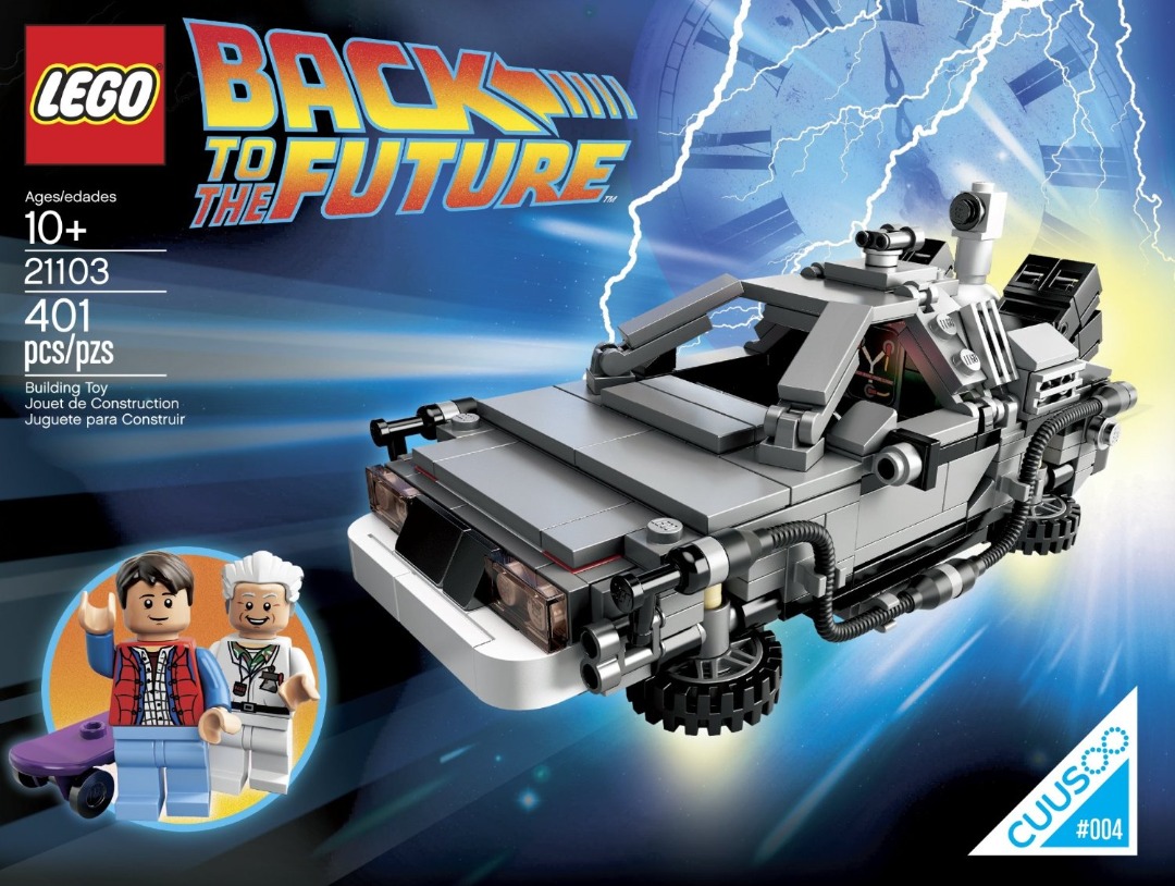 Lego 21103 Cuusoo The DeLorean Time Machine retired 絕版Back to