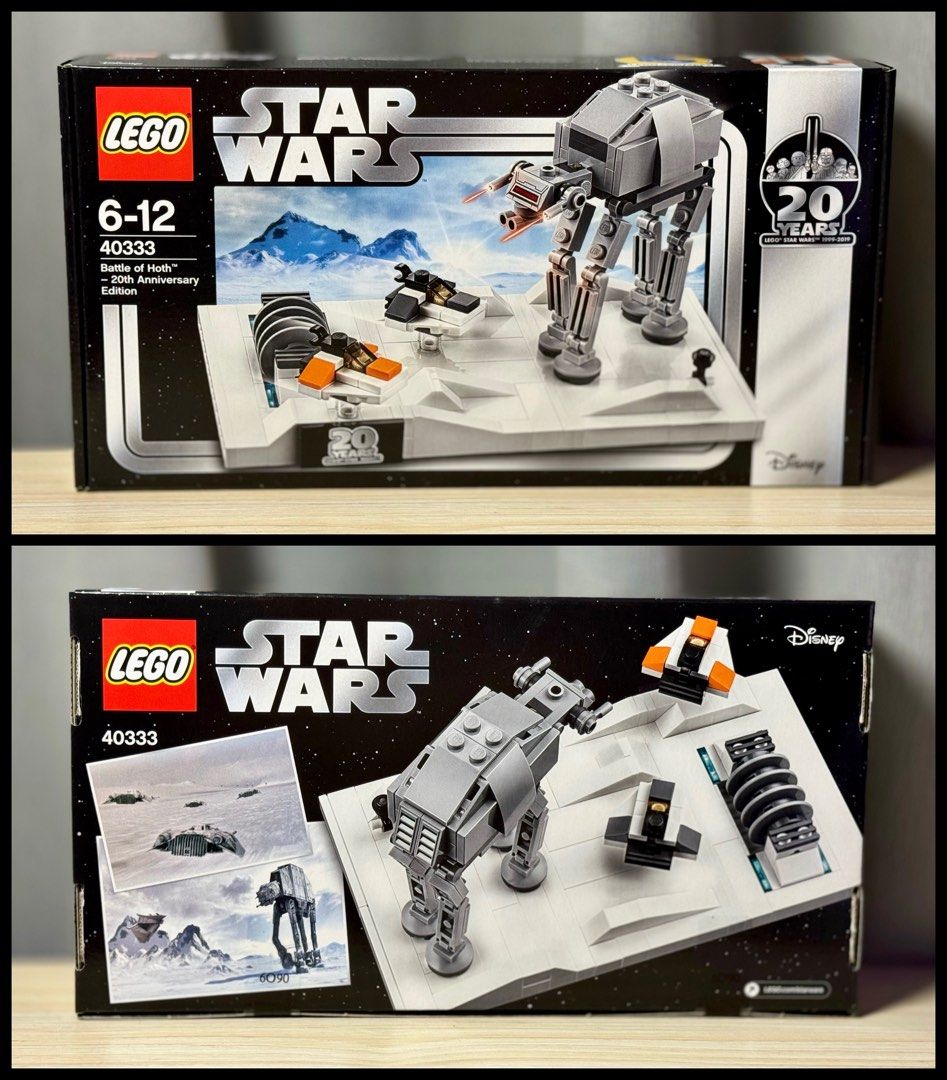 Lego 40333 Starwars Battle of Hoth 20th Anniversary Edition Hobbies Toys Toys Games on Carousell