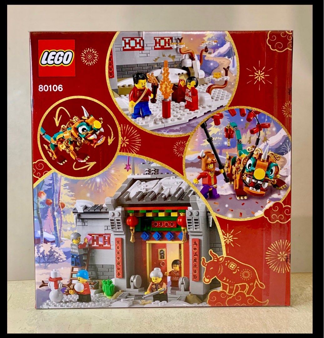 Lego 80106 Chinese Traditional Festivals Story of Nian, Hobbies & Toys ...
