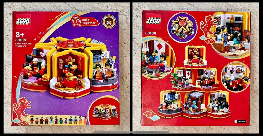 Lego 80108 Chinese Traditional Festivals Lunar New Year Traditions ...